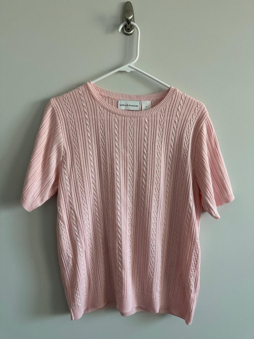 Alfred Dunner Lightweight Sweater Top Size M